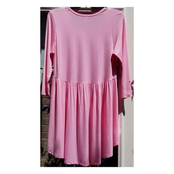 Flirty Pink Hi Lo Top/Tunic - Picture 2 of 6